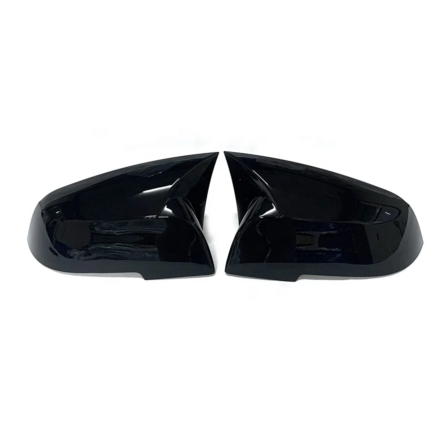 Car Glossy Black Rearview Side Mirror Cover for BMW F30 F20 F21 F22 F30 F32 F36 X1 F87 M3 2012--2018 Car Exterior Accessories