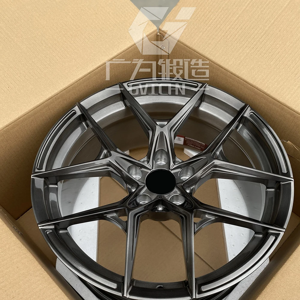 GVICHN G20 Wheels Brushed Dark Clear 5-112 5-120 5-114.3 New Condition 100mm PCD 50mm ET Exclusive  Styling  custom car wheels