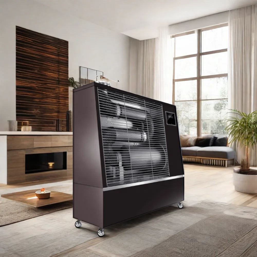 Energy Saving Freestanding LED Frame Infrared Radiant Heater Outdoor Garage Diesel Oil Kerosene Industrial Use Indoor