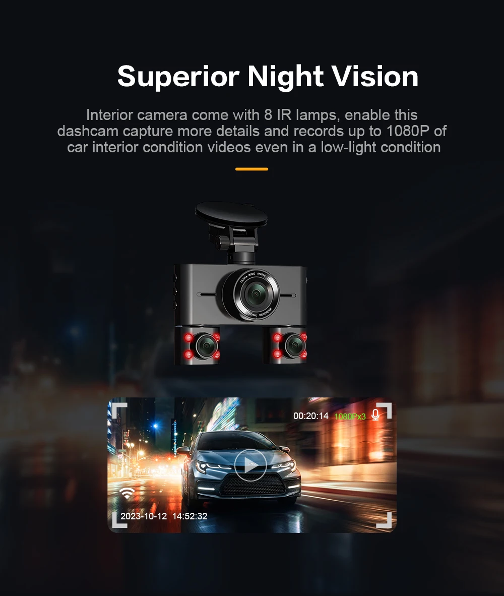 4 Channels Dashcam 360 Degree Recorder Dvr Car Security Dash Cam Surround Four Cameras Buy Car