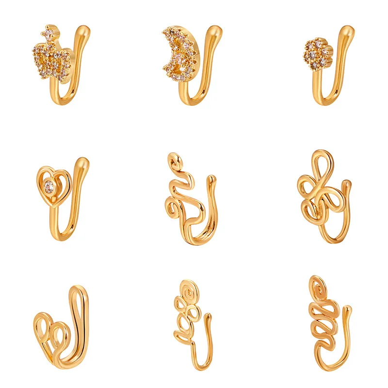 Shop Our Collection of Fashionable Non Piercing Nose Rings