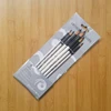 6 round spikes  pearl white rod