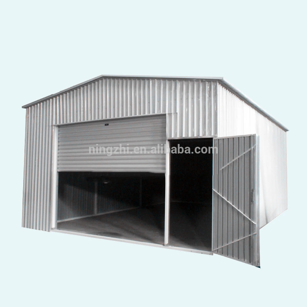 Prefab Garage Ontwerpen/draagbare Garage Kits Prefab Staal Workshop,Lage Kosten Auto Schuur,Auto Garage Product on Alibaba.com