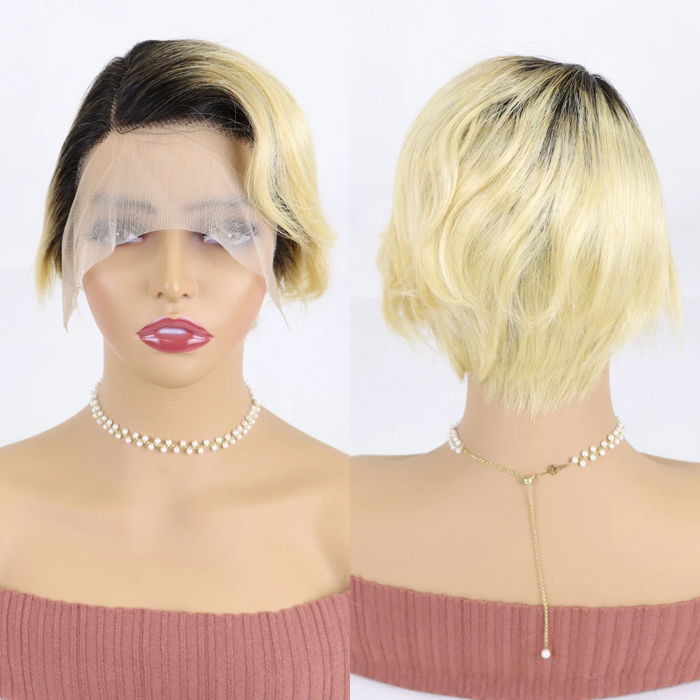 Virgin Malaysia Hair Wholesale Hair Vendors Pixie Wig Human Hair Wigs