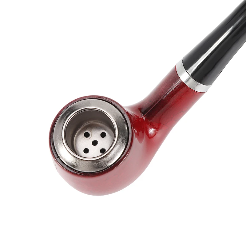 喫煙パイプ Futeng新デザイン樹脂製喫煙パイプタバコスタンド付き卸売