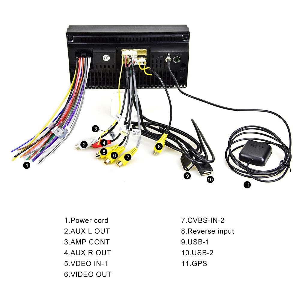 Touch Screen 2 Din Android Car Radio Dvd Player Multimedia Double Din 7 Inch Gps Navigation Car Stereo