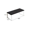 Black with white frame, small size, 30 x 19 x 14.2 cm