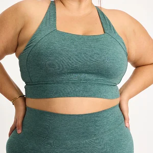 OEM ODM Fitness Clothing Yoga Women Custom Bra Yoga Set, Beauty Back Cross Fitness Backless Sport Bra