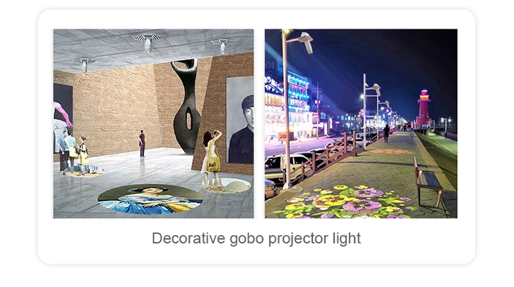Angel Wings Christmas decoration image logo projector 60w CE factory price gobo floor projector 40w