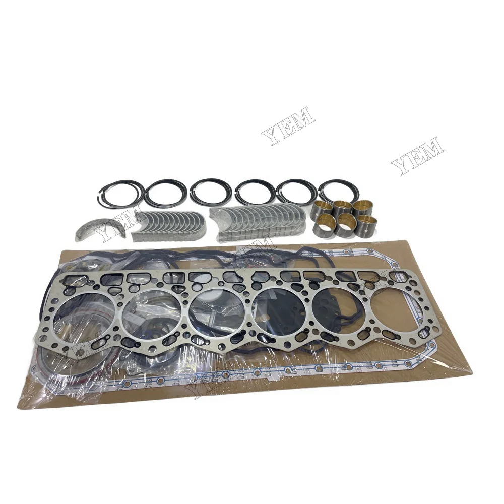 Overhaul Re-ring Kit Compatible for Komatsu 6D110 Aftermarket Engine Parts 5