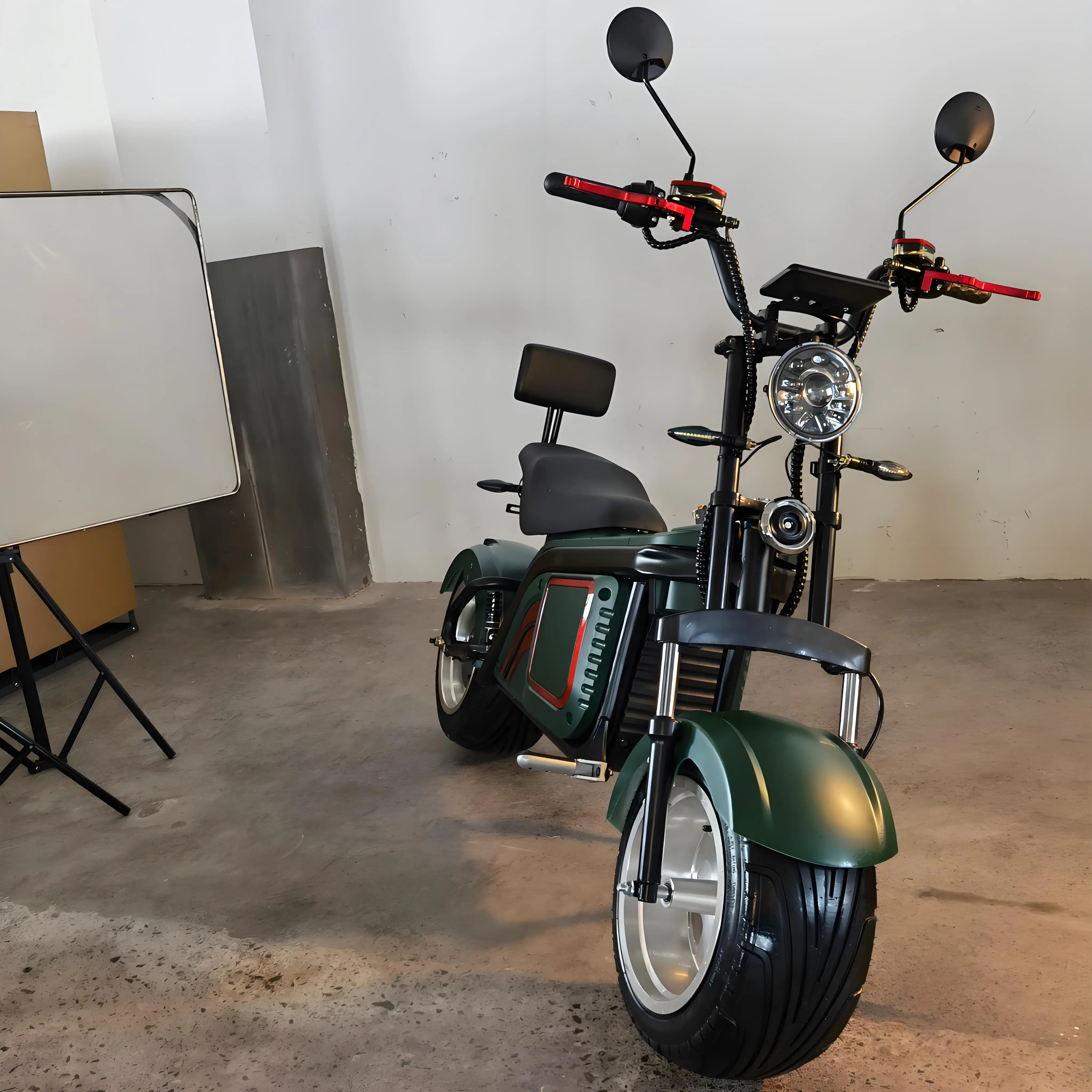 Innovative MH3 High Performance Electric Scooter Max Velocity 75 Km/H Cutting Edge Technology Long Range Battery