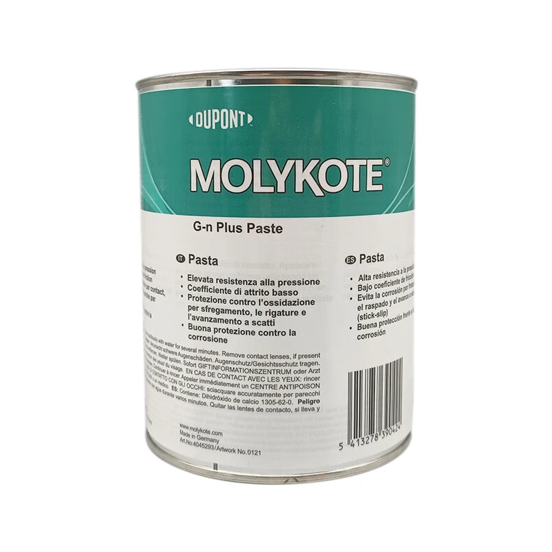 Molykote Gn Plus Heavyduty Assembly Paste Mlkgnplus Black 1kg/can