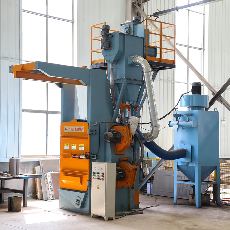 Fire Clay Machine Q3710 Fire Extinguishers and Liquefied Gas Tanks Surface Treatment Shot ...