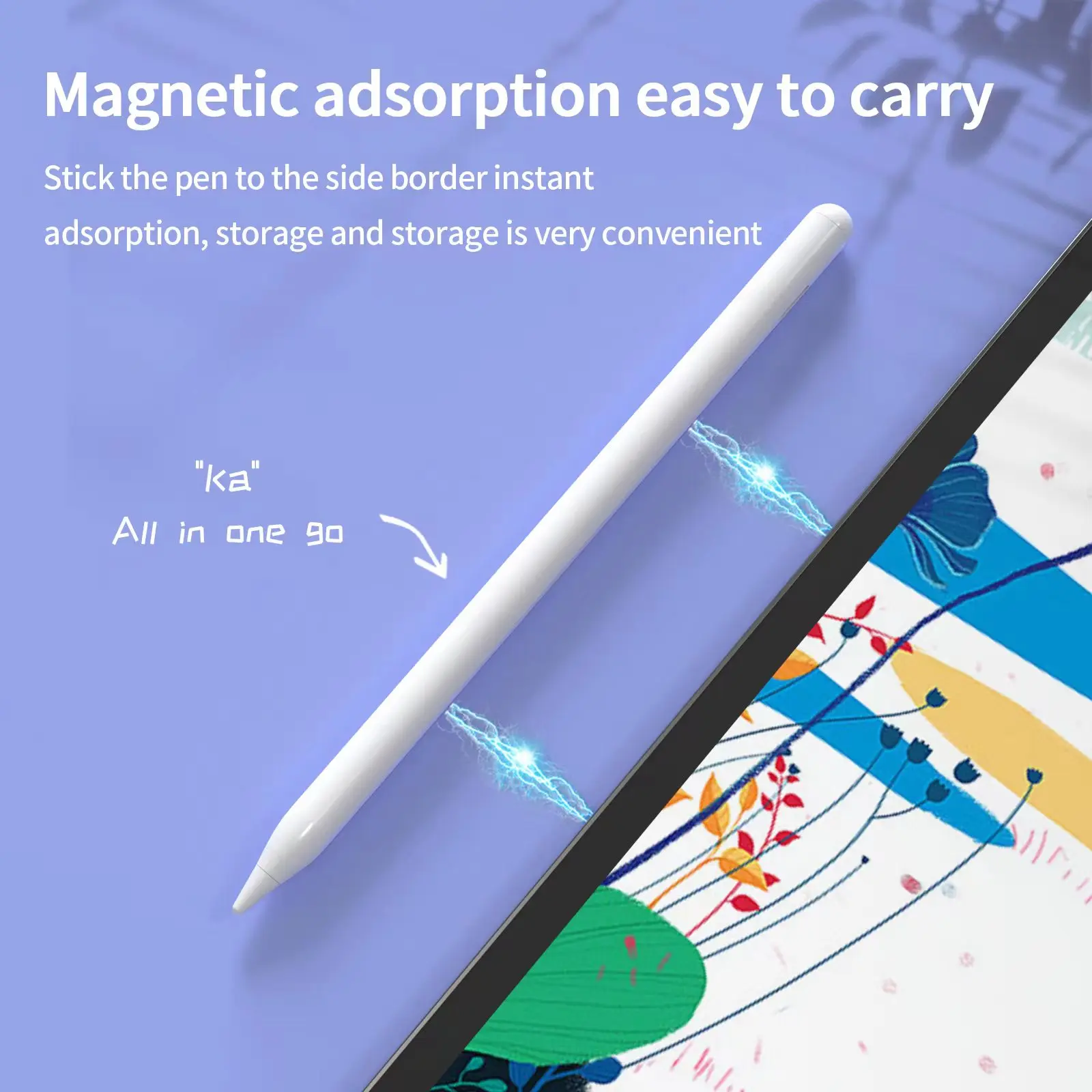 For Palm Rejection Active Pen For Ipad Tablet Touch Screen For Apple ...