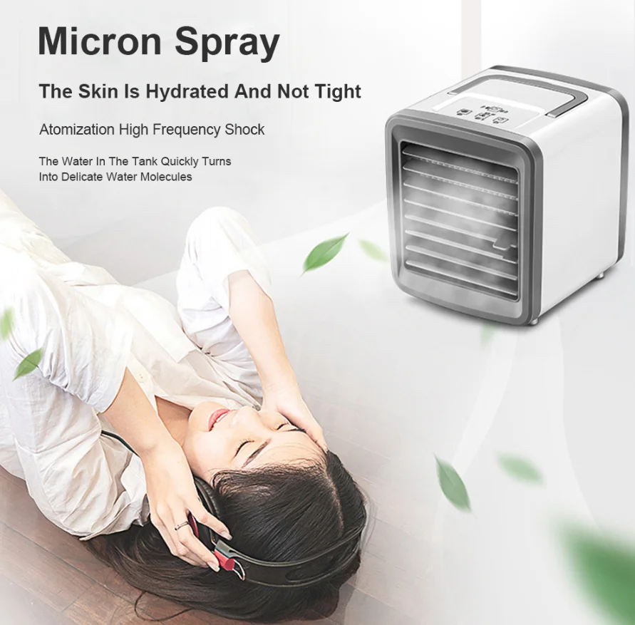 Portable Mini Air Conditioner, 300ML, Battery, ABS+PC - detail 10