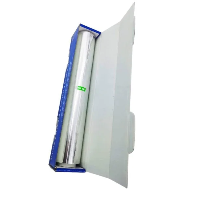 Papel de aluminio resistente, rollo de papel de aluminio de grado  alimenticio de 12 pulgadas x 300 pies - 300 pies cuadrados, 0.85 mil de  grosor