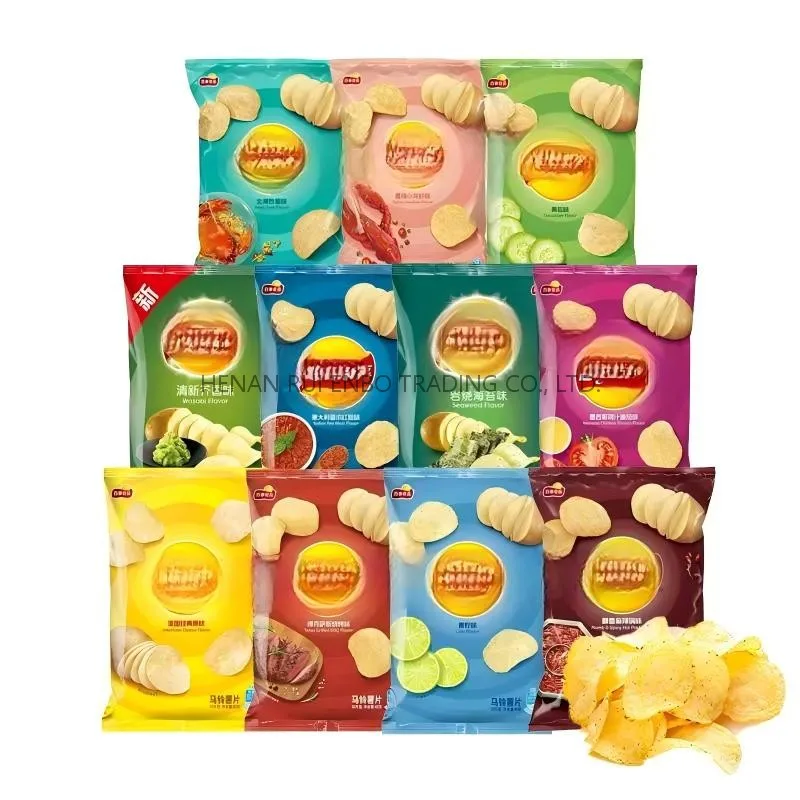 Lays Potato Chips 40G - Original, Cucumber, & Barbecue Flavors