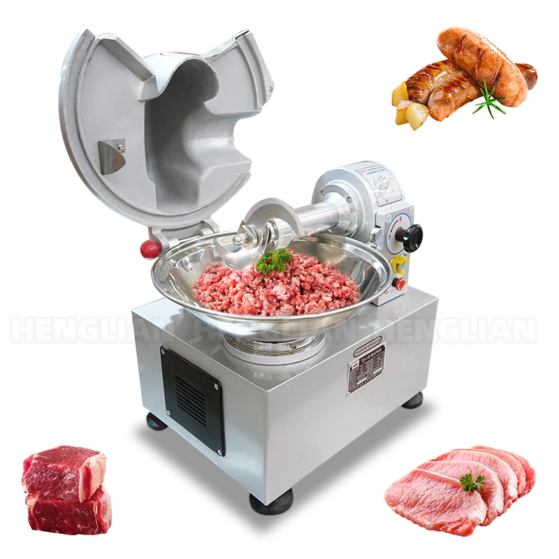 Factory Supplier Sausage Meat Bowl Cutter Cheap Price Bowl Cutter Silent Bowl Cutter Cutting Machine Meat