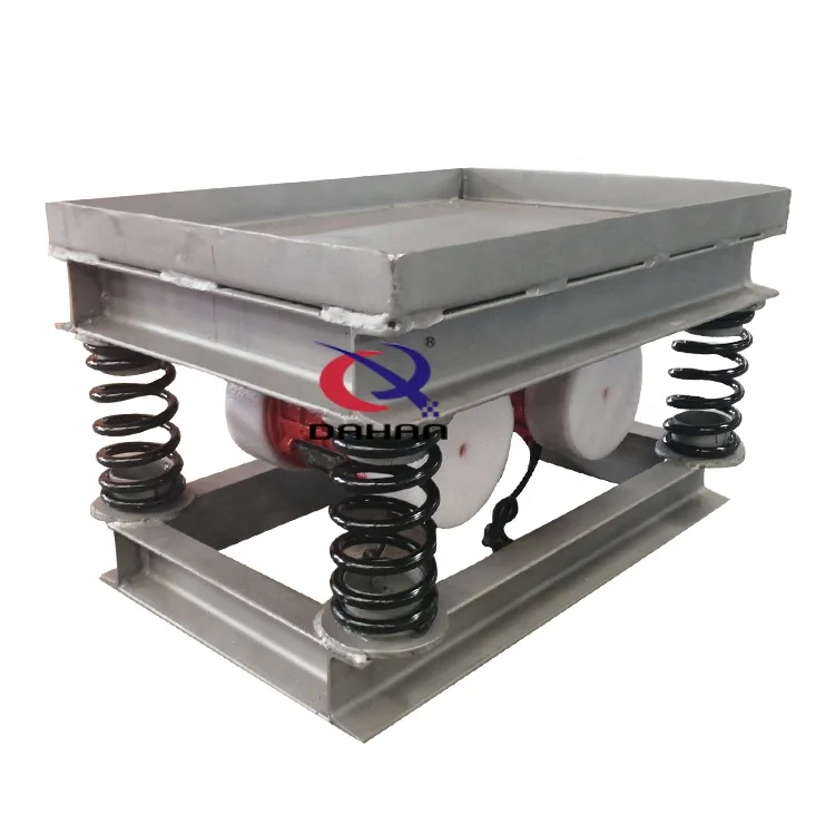 Dahan ZDP600 Concrete Vibrating Table for Bulk Material Handling