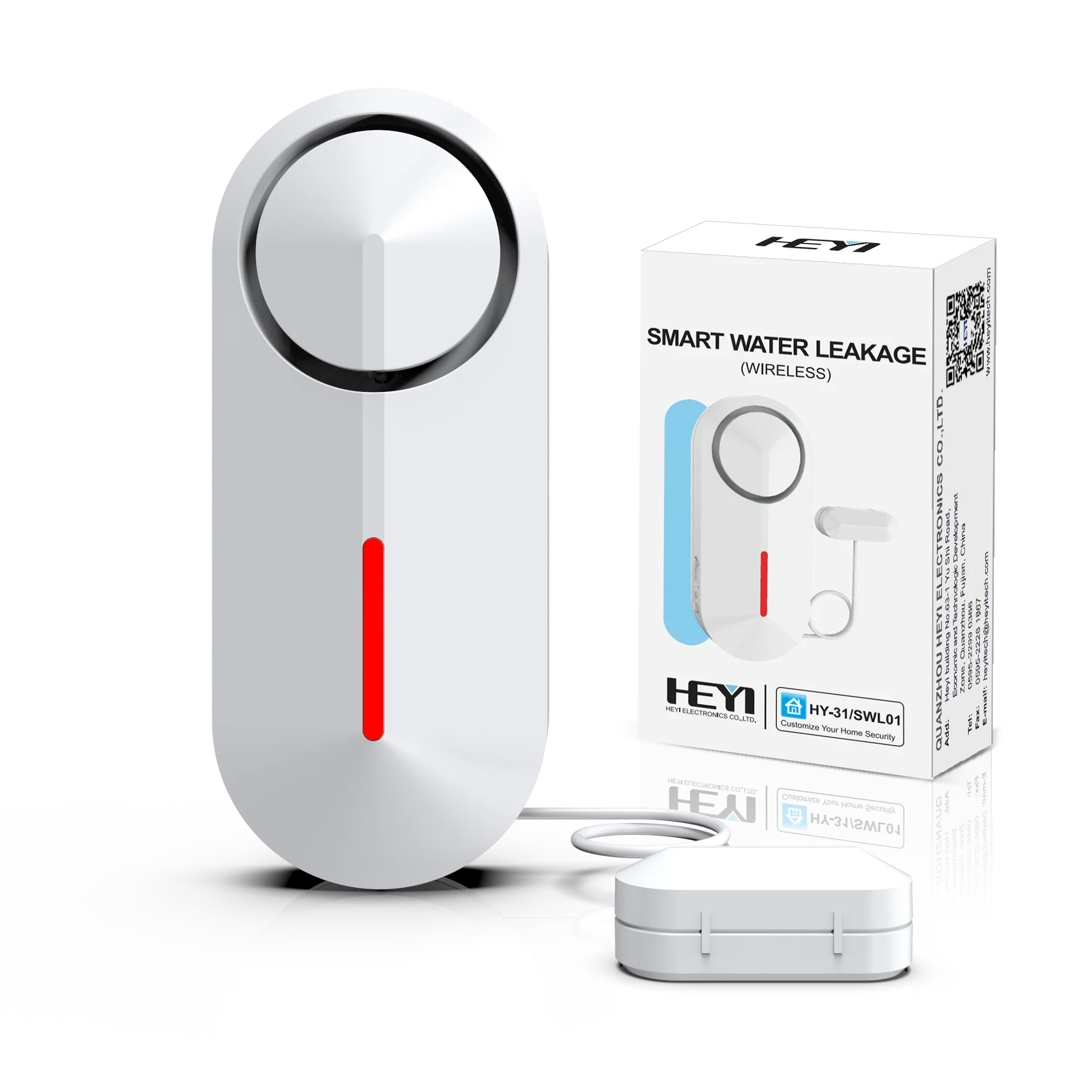 Water Leakage Detector Water Leak Sensor Detector Flood Alert Overflow