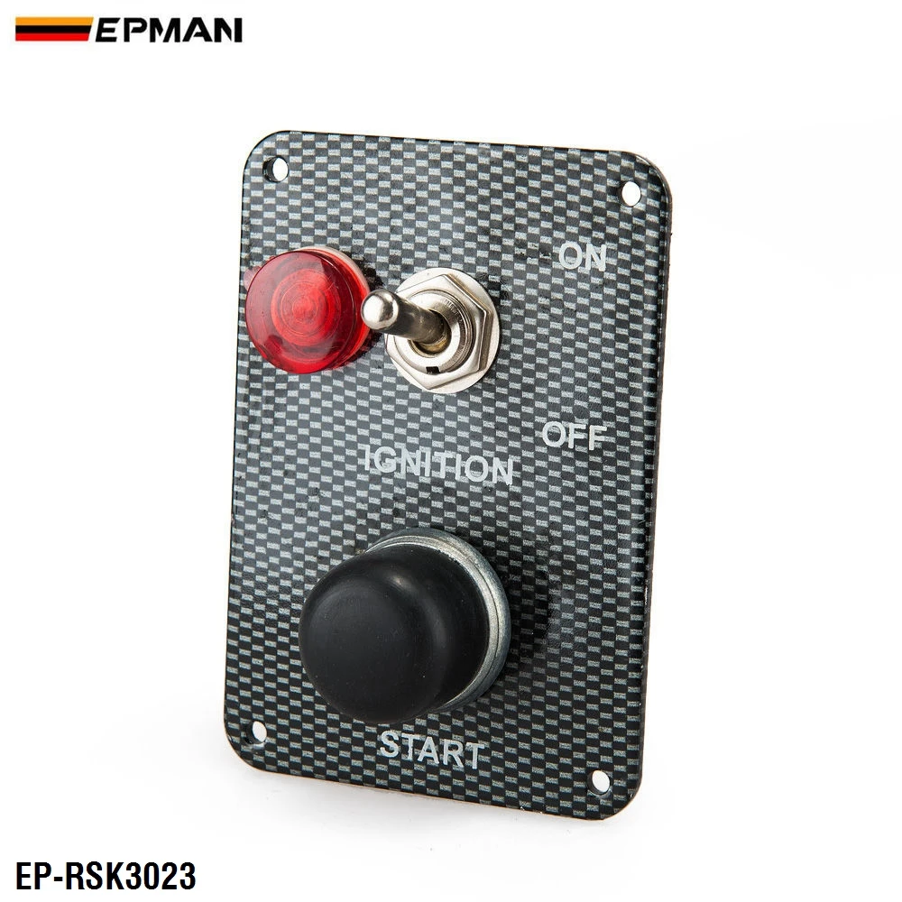EPMANレーシングカーエンジンスタートボタン1トグルスイッチ