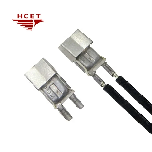 HCET 3MP Small Size Thermal Fuse Thermo Switch with PTC  with 4 to 10 Seconds Trip Time and 3 to 30A Current
