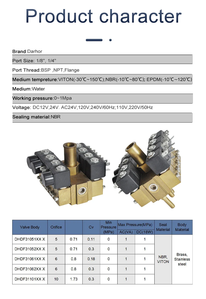 Digital Water Curtain Solenoid Valve,Background Wall 1 In 8 Out With