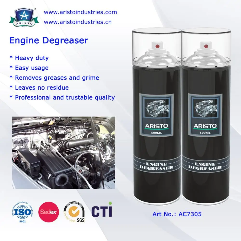 Сверхмощный обезжириватель двигателя спрей для очистки автомобиля 500 мл