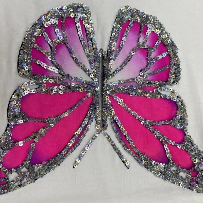 Butterfly Patch Sequin Patch High Quality Garments Patches For Fashion ...