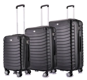 3 Piece Trolley Luggage  Hot Sale Custom Design Luxury Suit case  With 4 Wheels