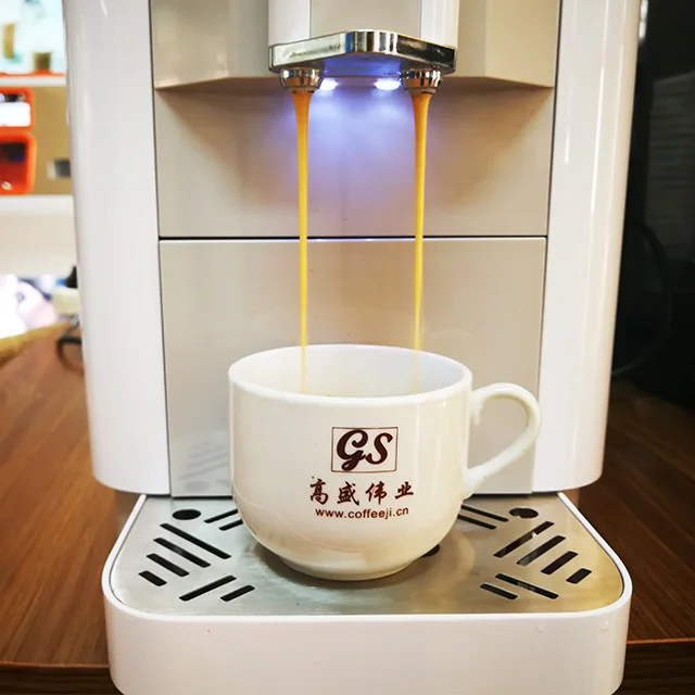 Machine à expresso domestique, machine à café italienne, pour le bureau et l'extérieur, usine de grains de café
