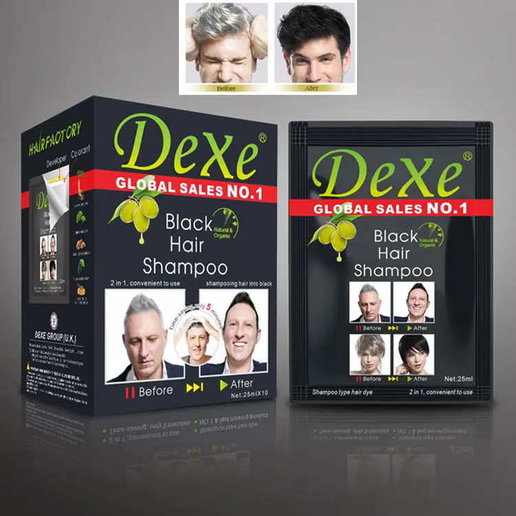 Alibaba.com: Dexe Hair Dye Shampoo 5 Minutes Quick Color Change, OEM ...