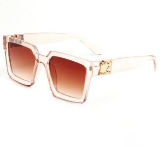 Trendy Luxury Sunglasses Millionair Gafas De Lujo Large Frame Square Pc Men and Women Sh aperçu 10