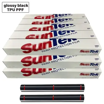 Gloss Black PPF Super Hydrophobic PPF Suntek PPF Film Self Healing 1.52*15m TPU Coating for Cars