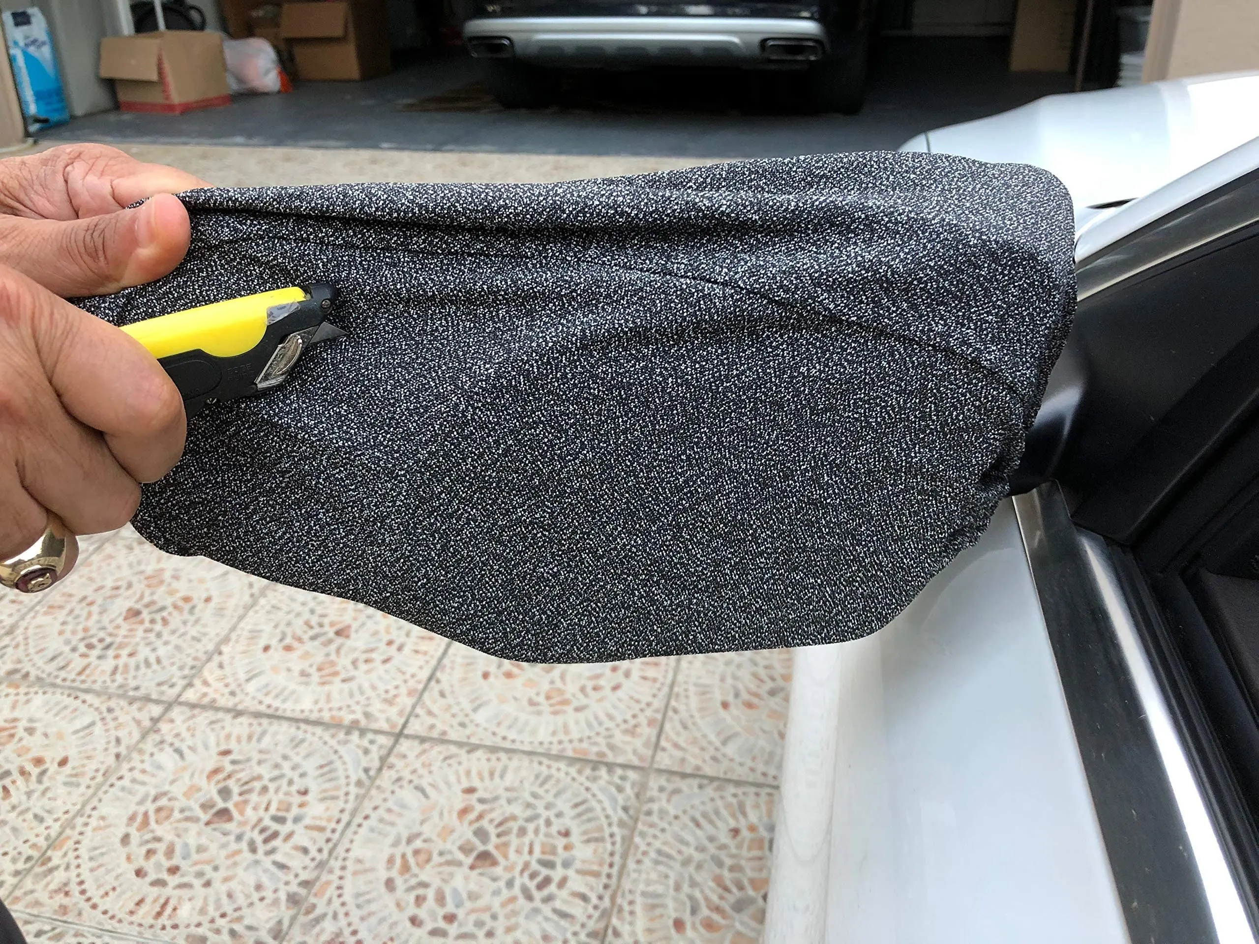 New & Improved Vehicle Side Mirror Covers With Lock Antitheft Mirror