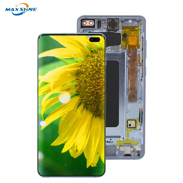 Original S10 Plus Lcd Display For Samsung S10 Plus Lcd Touch With Frame ...