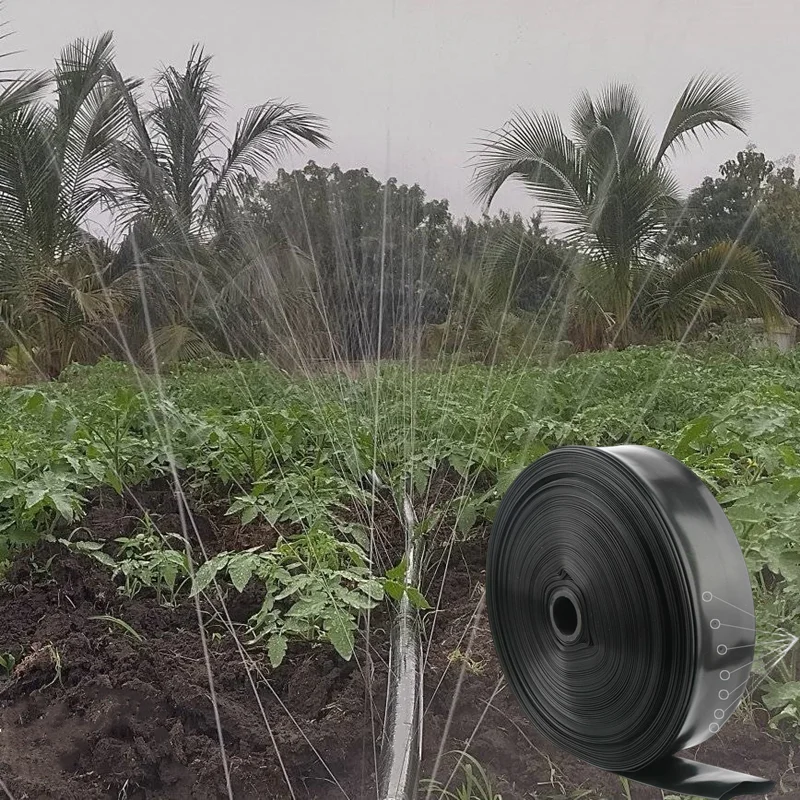 1 Hectare Farm Rain Hose Irrigation Systems Sprinkler Watering Horse Layflat Irrigation Pipes Laser Irrigation Spray Tube