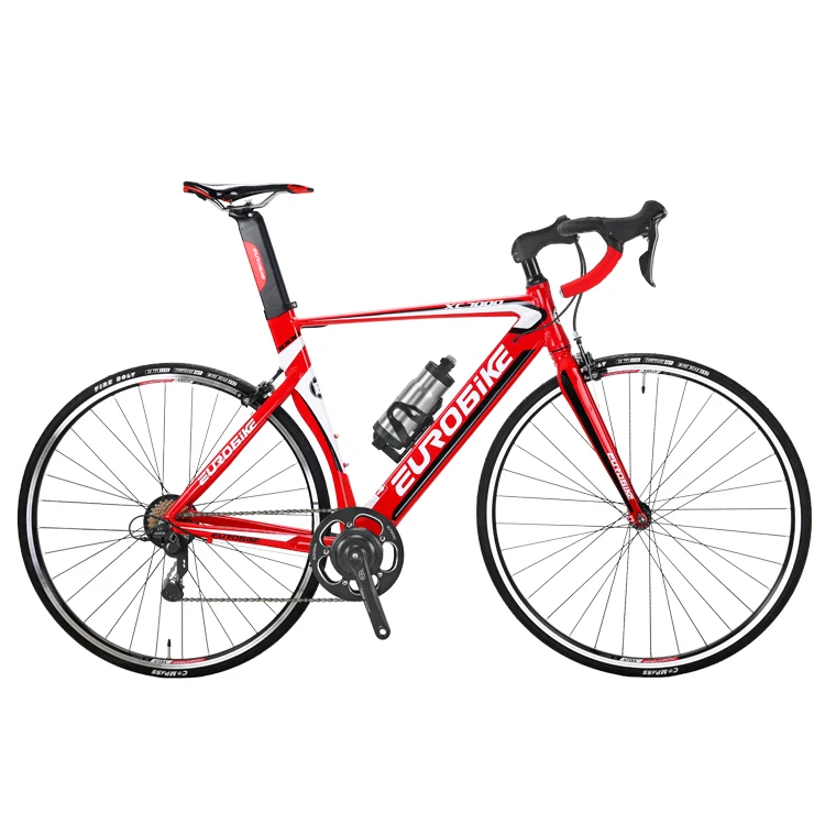 Eurobike XC7000 250W Fast Speed Electric Road Bike High Quality 700C with  Speed Gears 36V Lithium Battery Factory in Stock