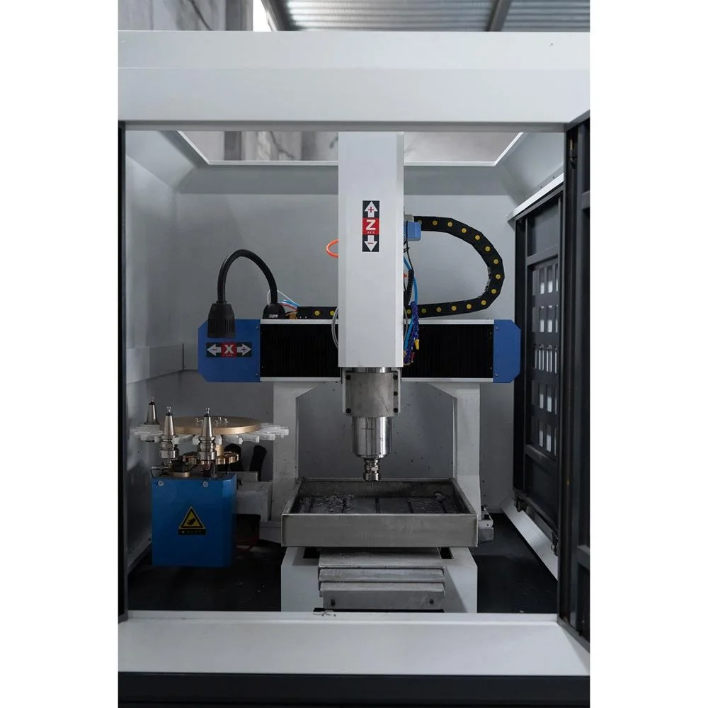 
Китай мини фрезерный станок с ЧПУ маршрутизатор автоматический вертикальный металлический пресс-форма 4 оси cnc фрезерный станок с ЧПУ 