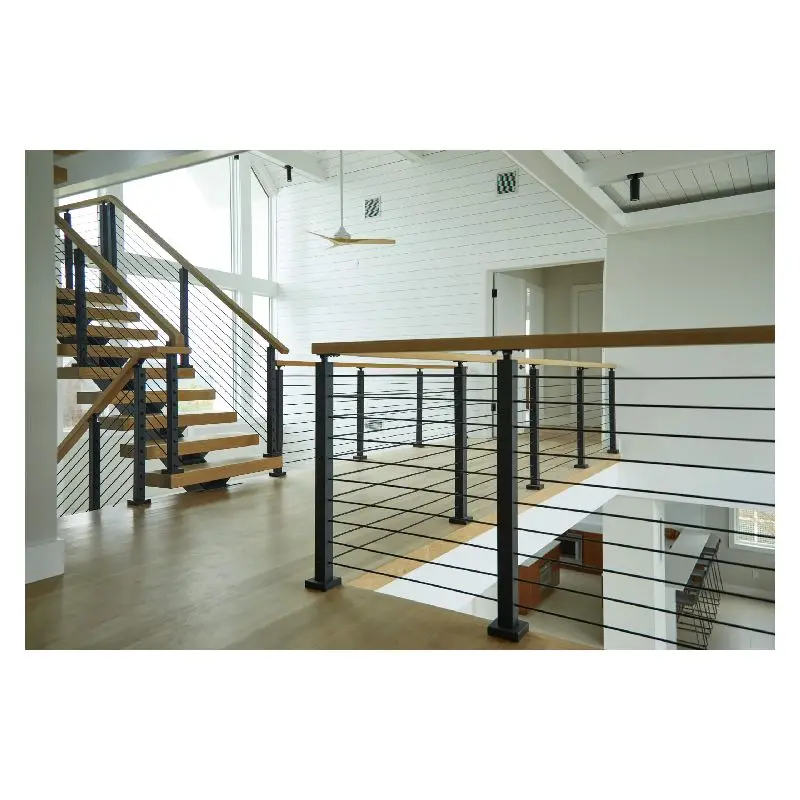 ACE Vertical Rod Railing for Stair Rod Railing System Black Rod Iron Railing