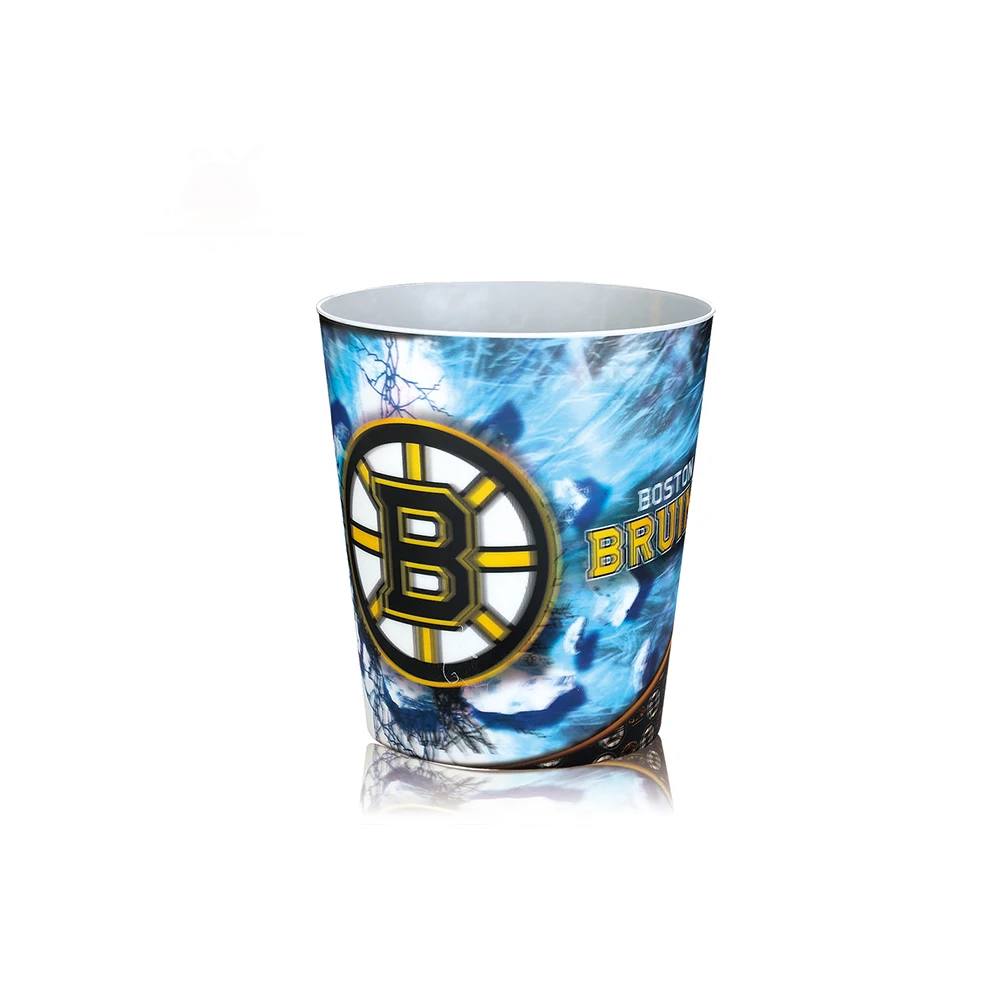 2023 Colorful Eco Friendly Desktop Portable Kitchen Kids Novelty Advertising 3d Lenticular Printing Plastic Cartoon Trash Can