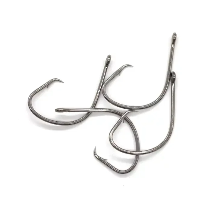 PACK OF 1000 Size #1 TACKLEWORKS Circle Non Offset Inline