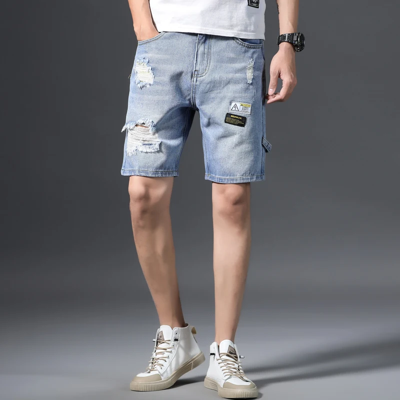 mens bermuda jean shorts