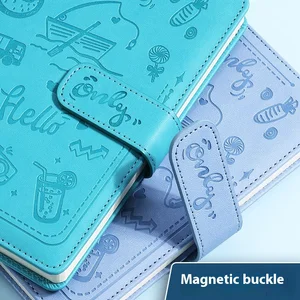 Custom Wholesale A5 Notebook Thickened Student Diary Hand Account Small Book Portable Notepad Made Paper for School Gift Use