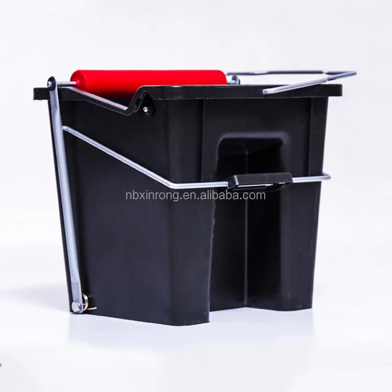mokaren☆　0527 IMPA 174280 Plastic Black Marine Wringer Mop Bucket