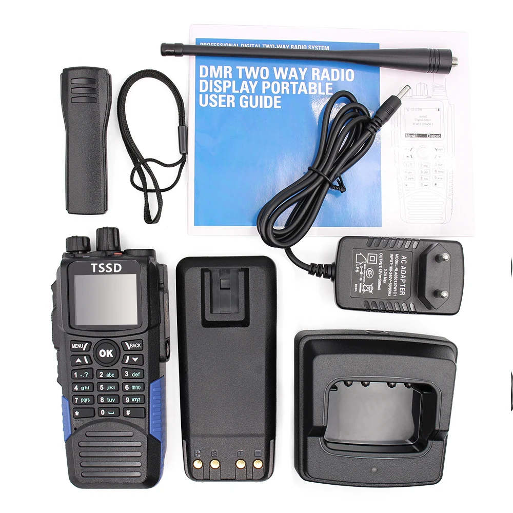 Tssd Dm8000 Big Volume Two Way Radio Compatible With Motorola Lcd