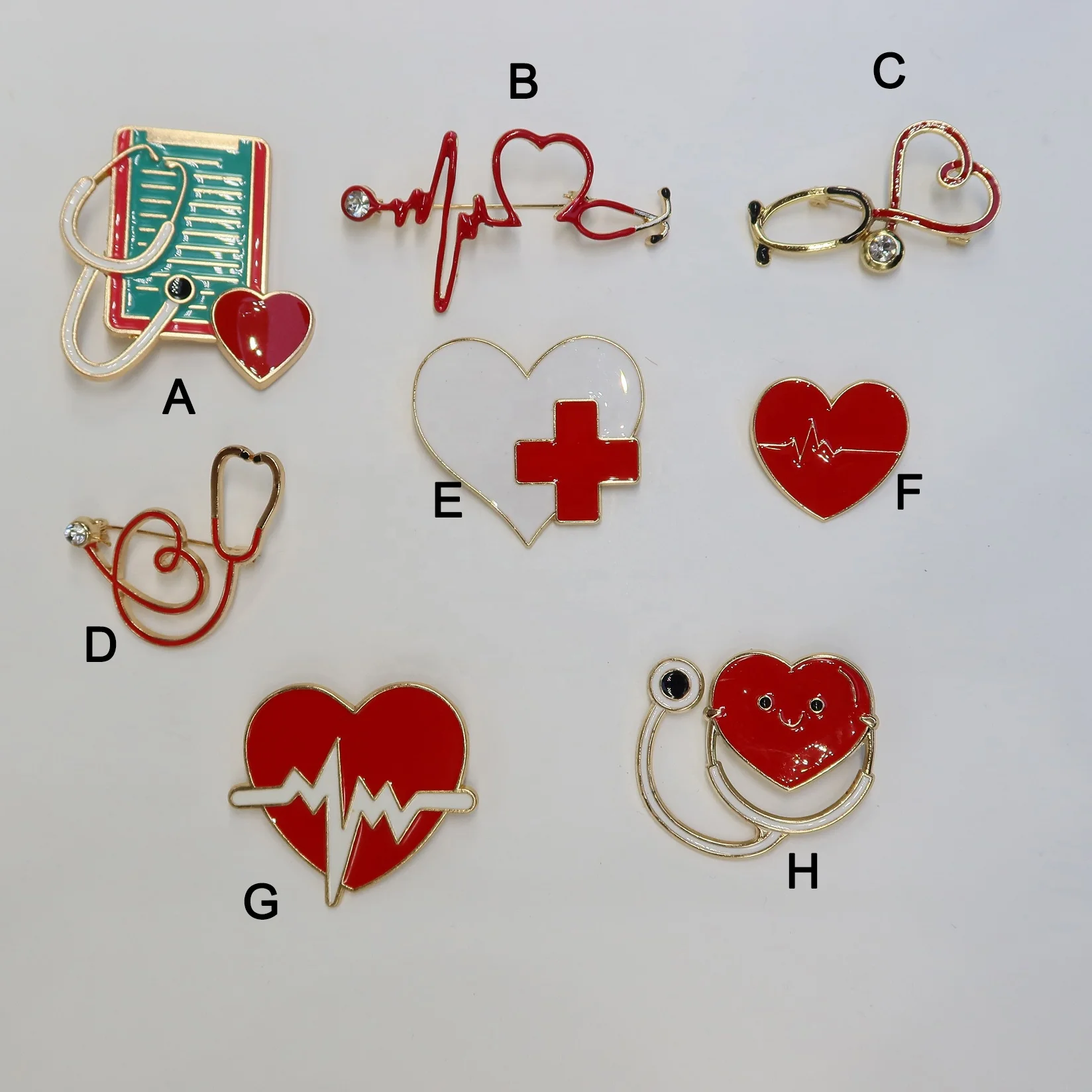Custom Metal Enamel Pins for Doctors - Perfect Lapel Accessories