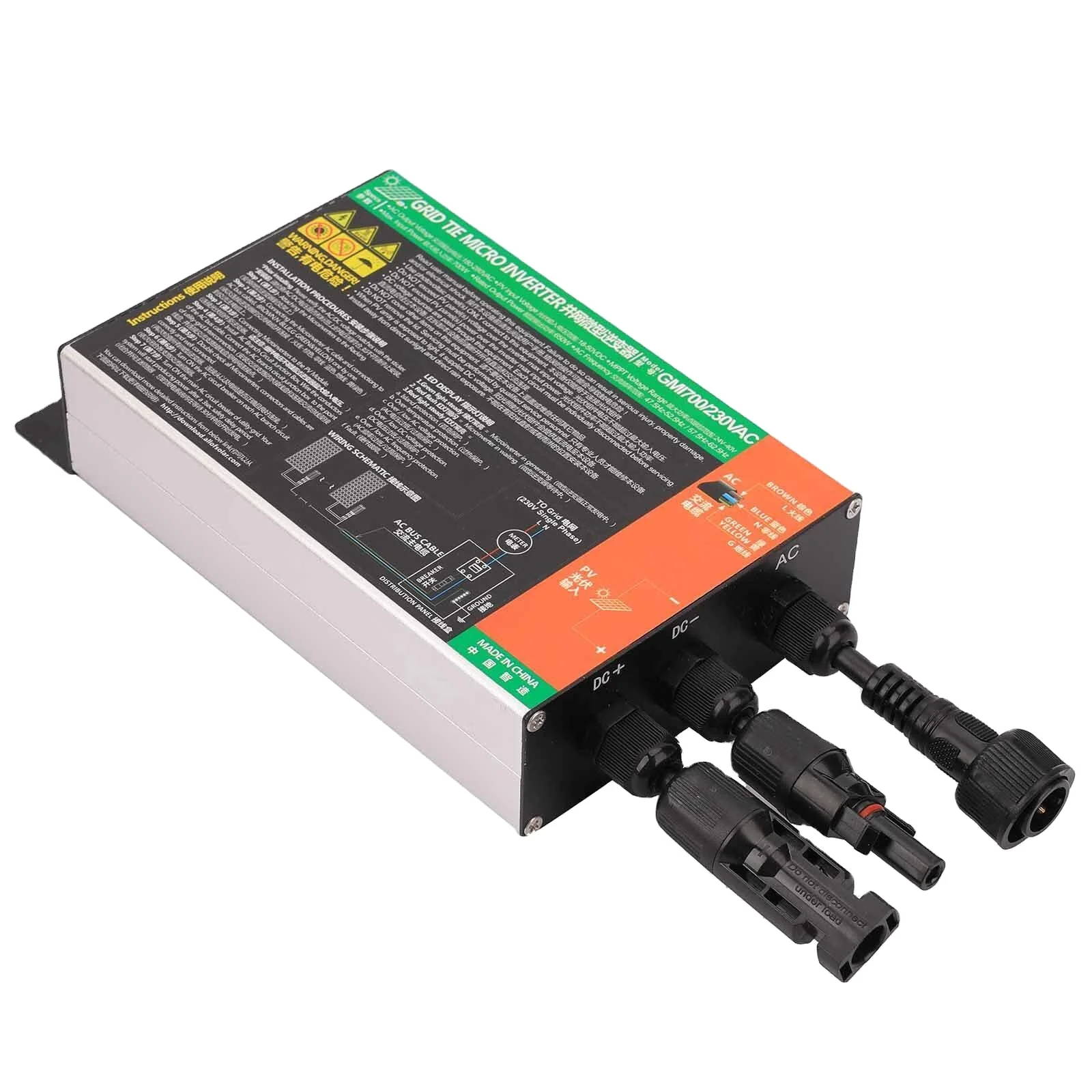 Micro Inverter Y&H 180W MPPT - Trasforma L'energia Solare In Corrente Per Casa Tua, Perfetto Per Balcone! - Foto 4