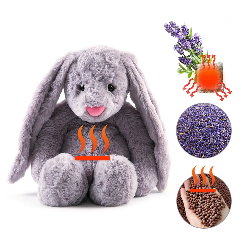 Plush Toy Manufacturer Custom Weighted Plush Toy Heatable Lavender