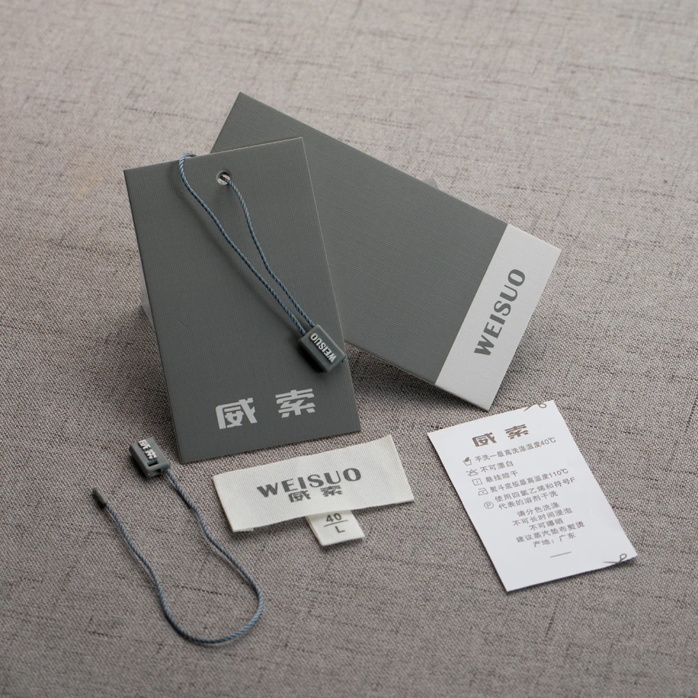 product custom luxury garment hang tags wholesale hair clothing paper card label and tags-4